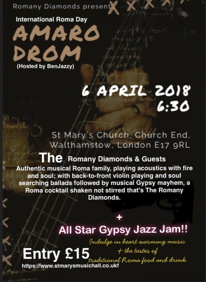 International Roma Day concert in northeast London