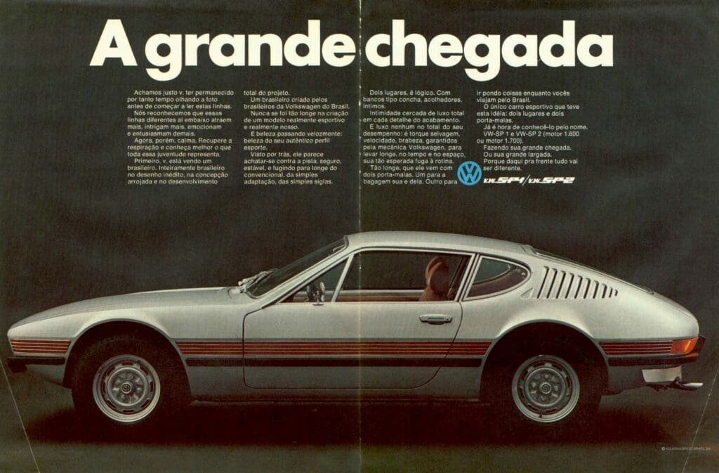 Volkswagen SP2 magazine article