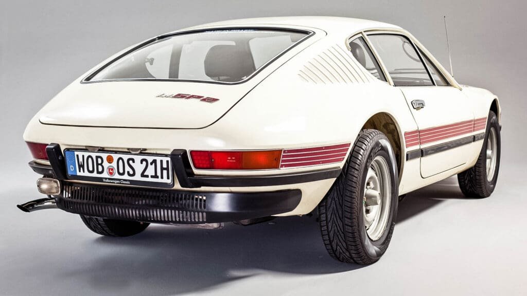 Volkswagen SP2 rear three-quarters