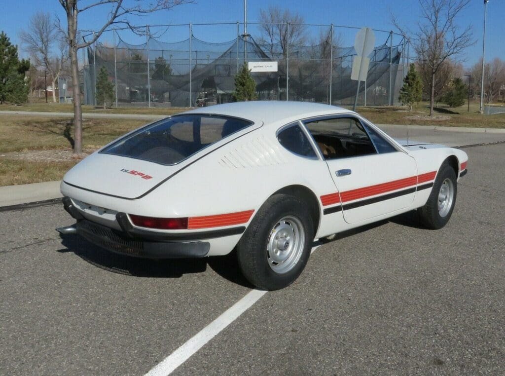 Volkswagen SP2 showing side-opening rear door