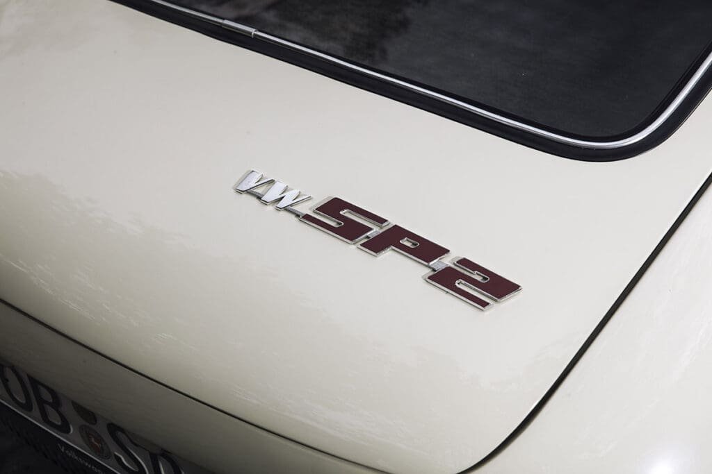 Volkswagen SP2 trunk badge