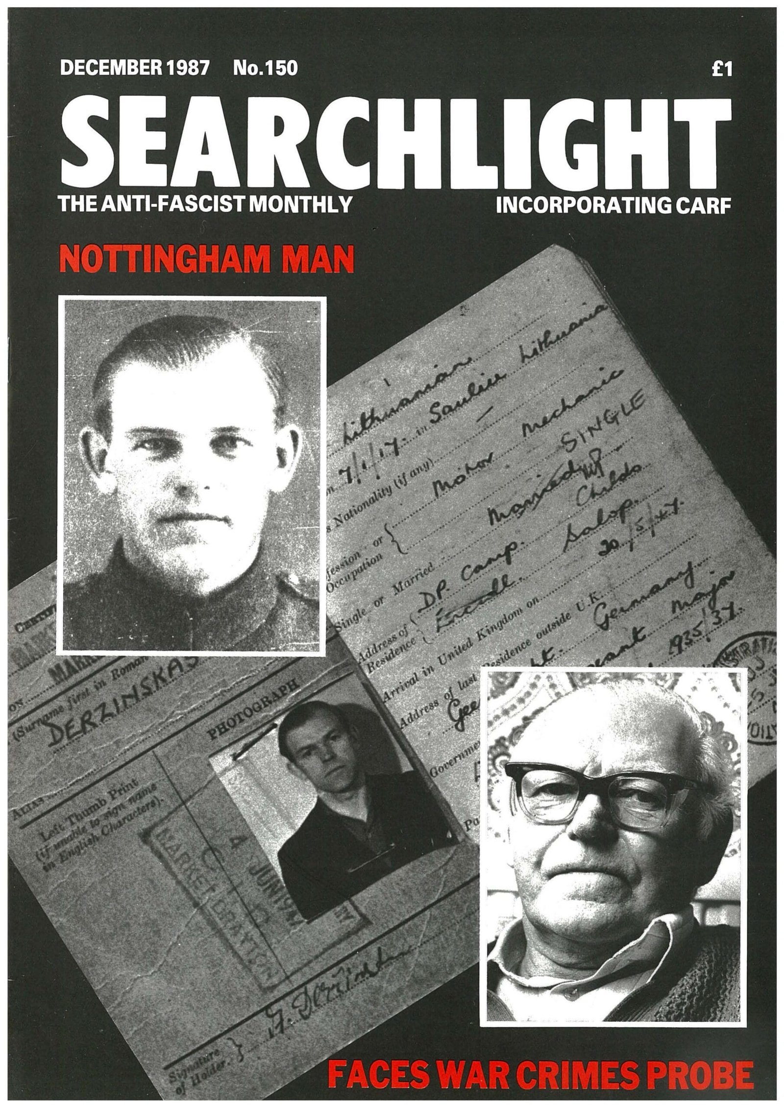 1985-1991: the Searchlight War Crimes Campaign