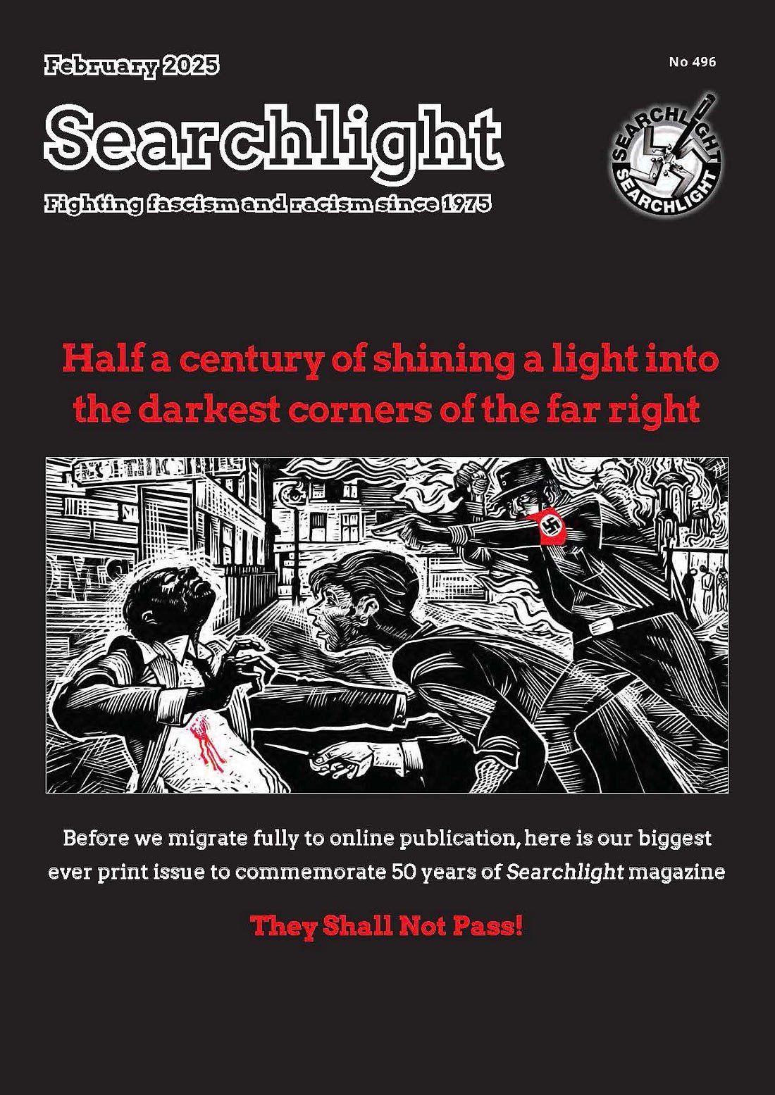 Searchlight Magazine’s final issue – more of an ‘au revoir’ than a ‘goodbye’