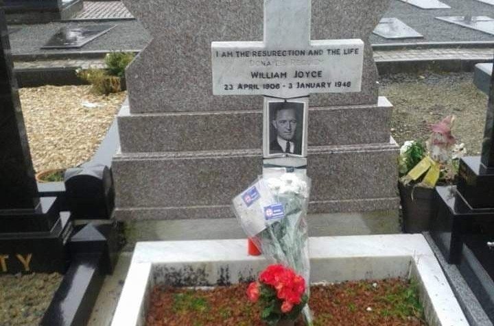 British Movement’s floral tribute to nazi traitor
