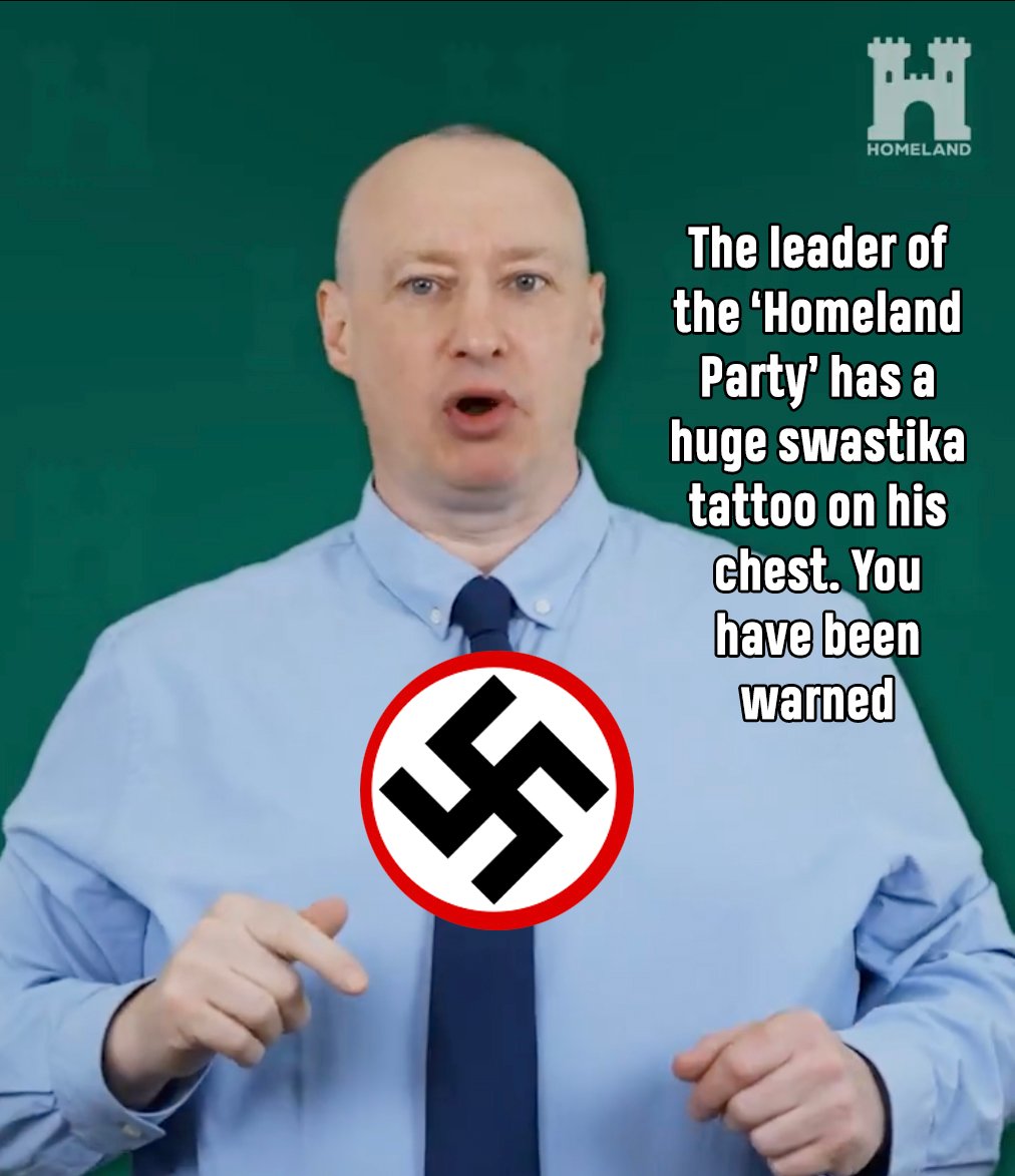 Britain First leader Paul Golding in ‘You’re nazis’ attack on Homeland Party