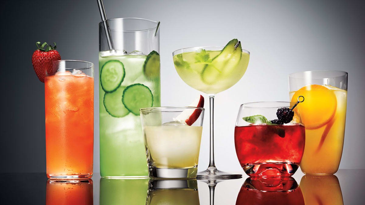 Cocktails are happiness served in a glass