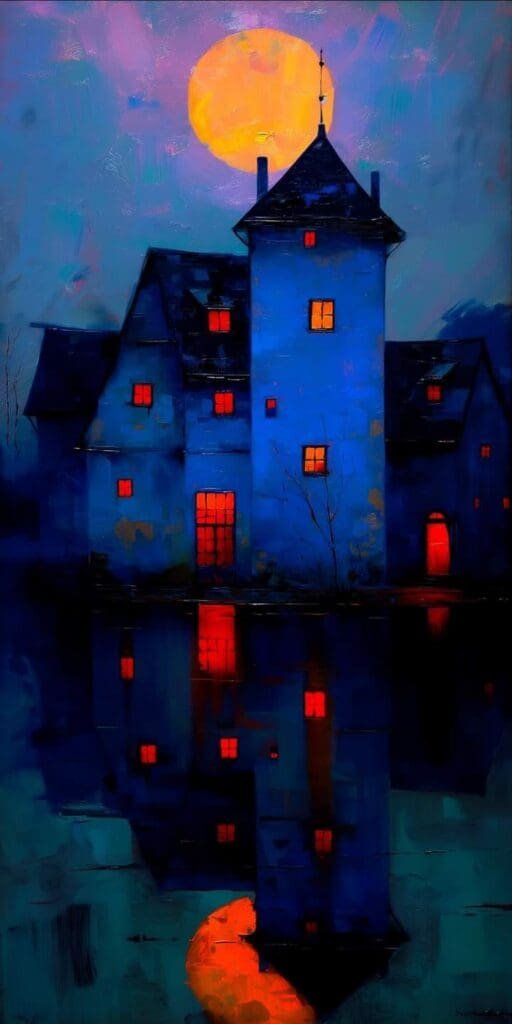 Blue evening ...💙... by Juan Brufal