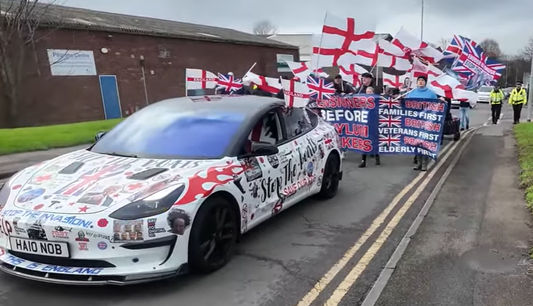 Kent’s latest ‘Fash Harry’ demo outnumbered by anti-fascist bake sale