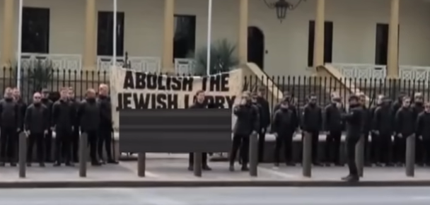 NSN demo at Australian parliament Nov 2025
