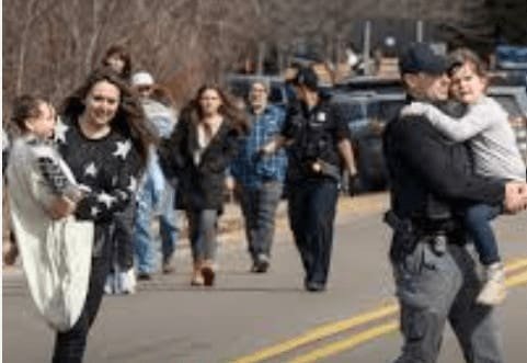 Children evacuated from temple Israel synagogue Michigan after attack