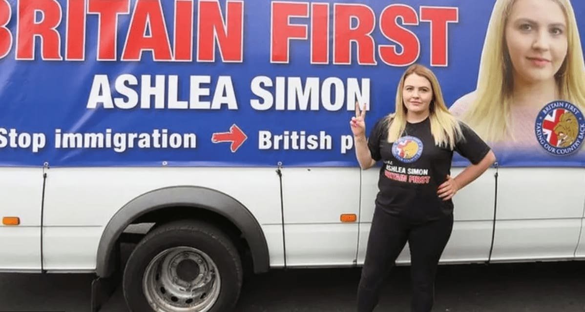 Co-leader Ashlea Simon quits Britain First