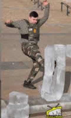 Jake Lang ice sculpture attack